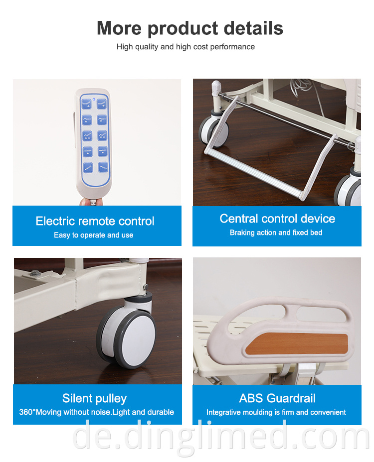 Five Function Electric Nursing Bed